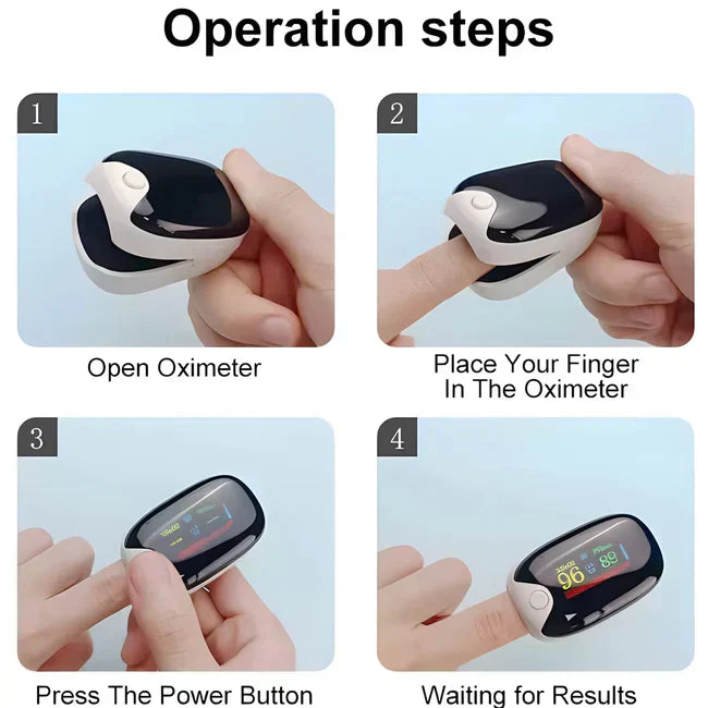 New Medical Portable Finger Pulse Oximeter